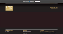 Desktop Screenshot of pmbpresentations.com