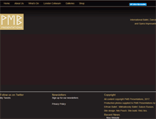 Tablet Screenshot of pmbpresentations.com